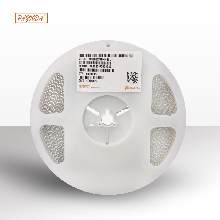 用于智能機器人的貼片電容 0805 25V 22uF(226)±20% X5R