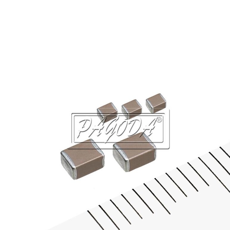 貼片電容 0805 X7R 104K (0.1μF) 50V ±10% 厚度 0.40mm