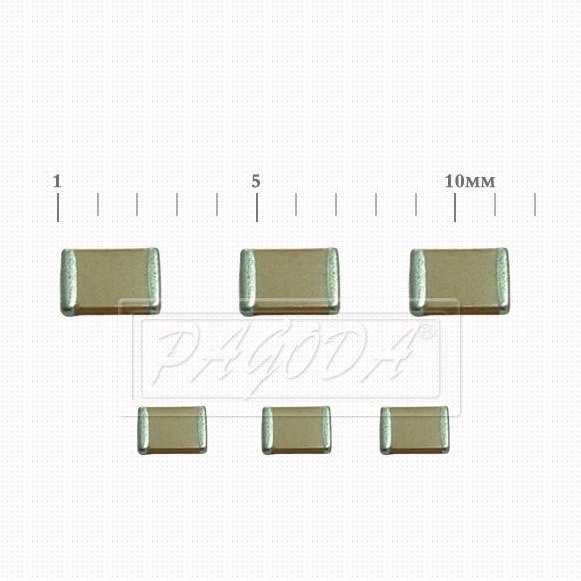 貼片電容 0805 X7R 681K (680pF) 50V ±10% 厚度 0.40mm
