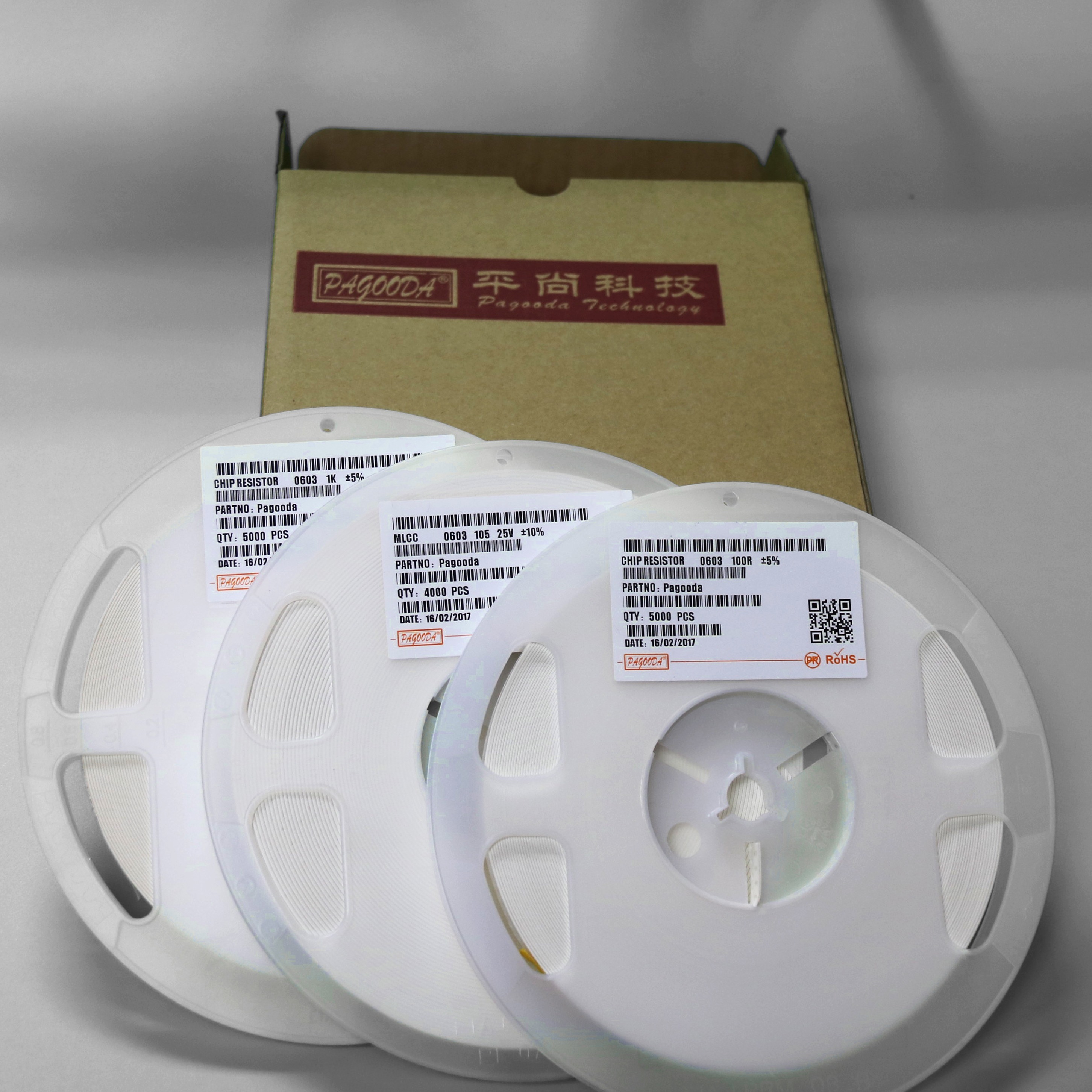  貼片電容 1206 X7R 102K (1nF) 1000V ±10% 厚度 1mm