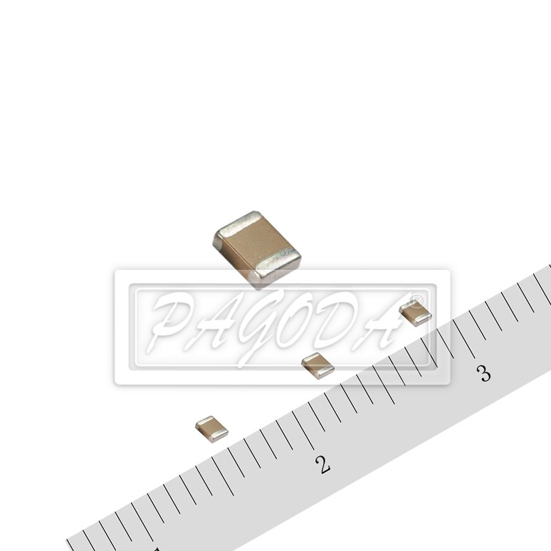 貼片電容 0805 X7R 683K (68nF) 50V ±10% 厚度 0.40mm
