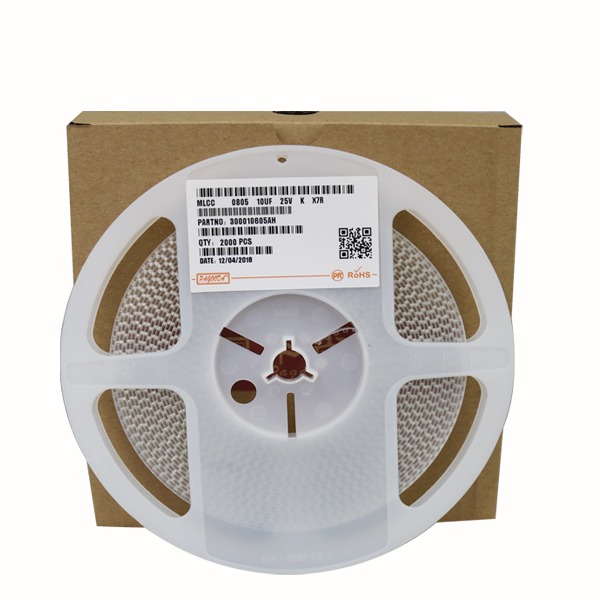  貼片電容 1210 X5R 226K (22μF) 25V ±10% 厚度 1mm