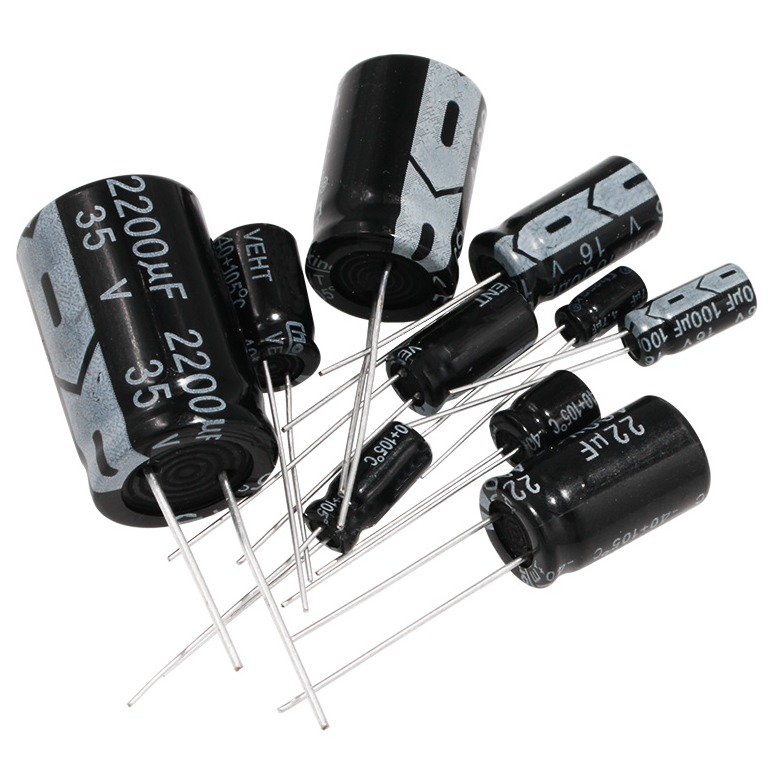 AI 濾波電解電容 100μF/25V 高頻低阻 AI 服務器電源專用