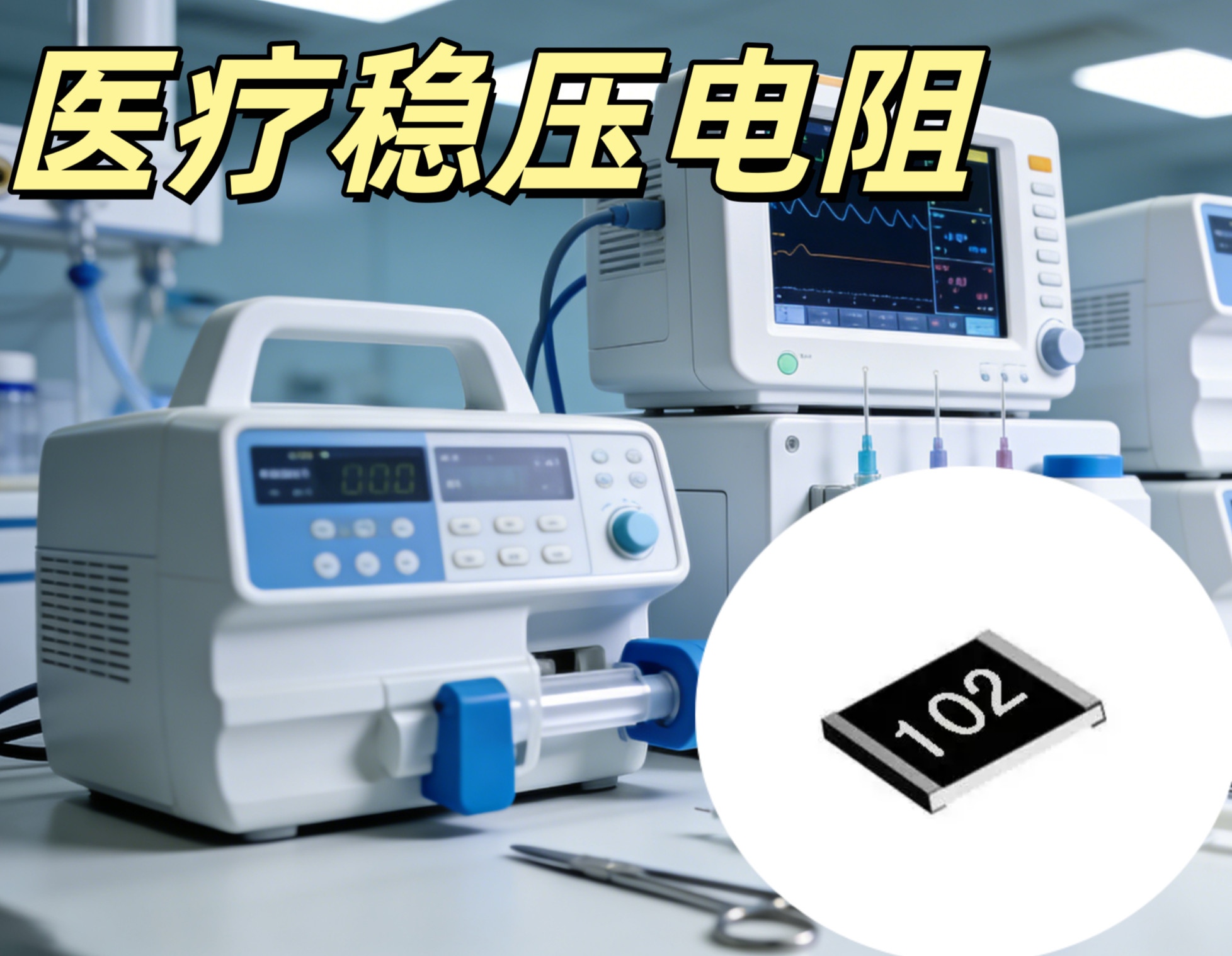 醫(yī)療穩(wěn)壓電阻 0402 10kΩ ±1% 低溫漂醫(yī)療級(jí)基準(zhǔn)穩(wěn)壓