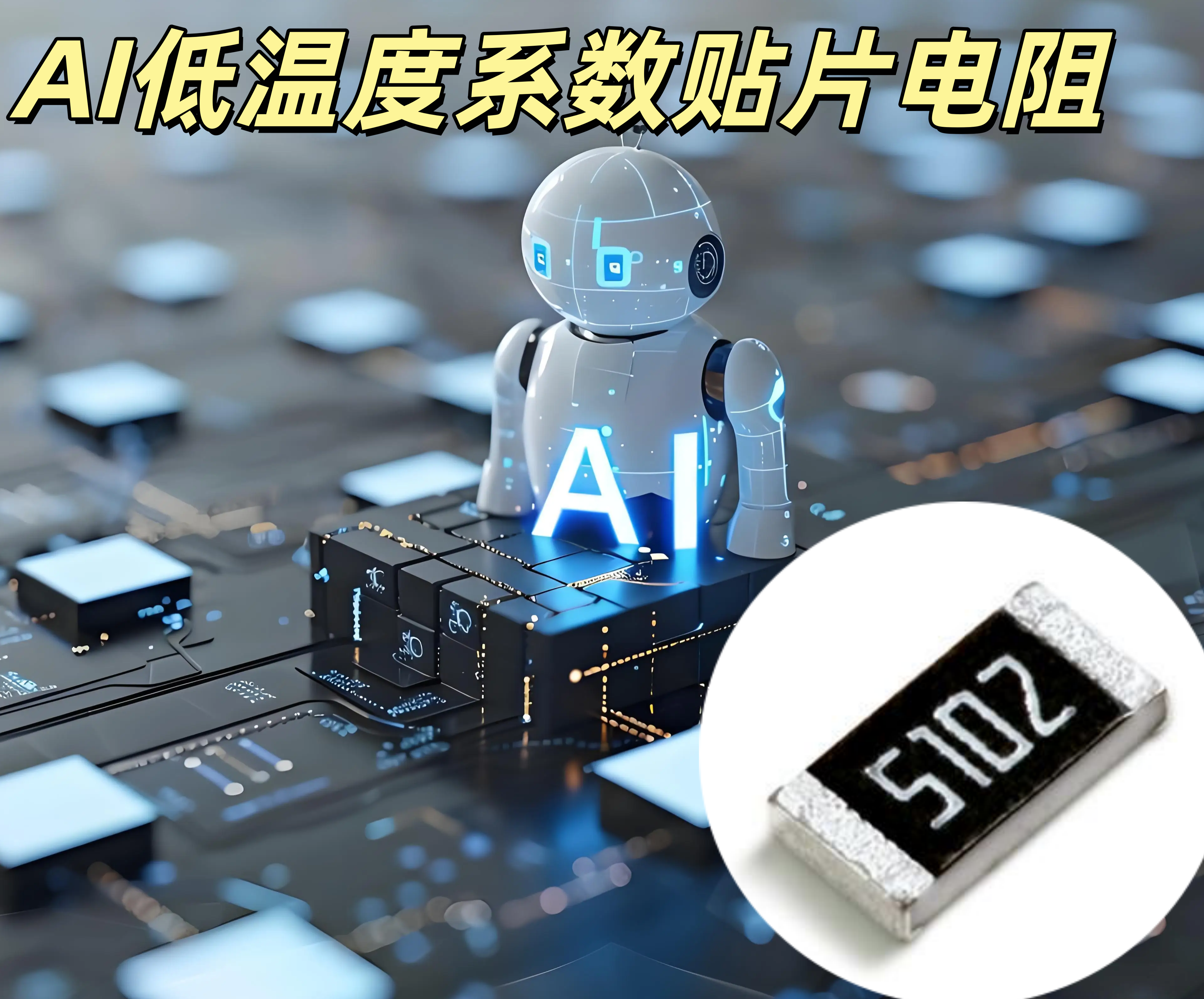 AI 低溫度系數(shù)貼片電阻 0402 1% TCR±25ppm