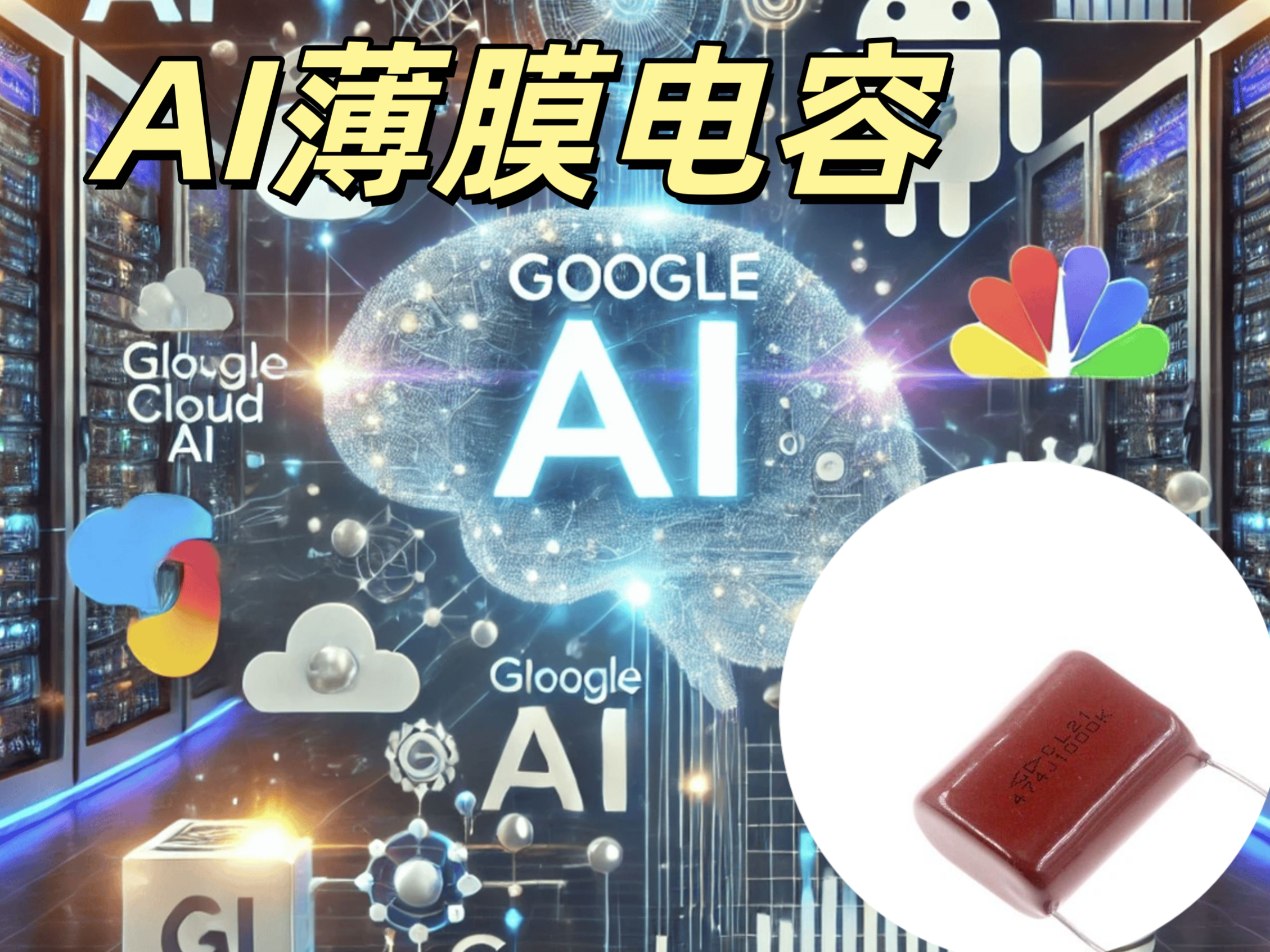 AI 薄膜電容 104J 100V CBB 高頻低損耗